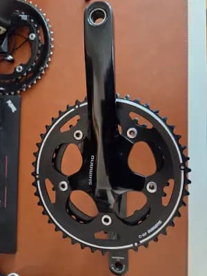 FC-CX50 kammet (46/36) ja SM-BBR60 keskiölaakeri
