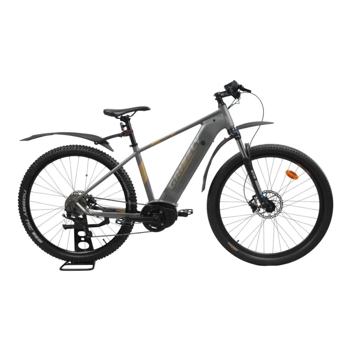 Madison Grizzly E MTB - käytetty etujousitettu maastopyörä